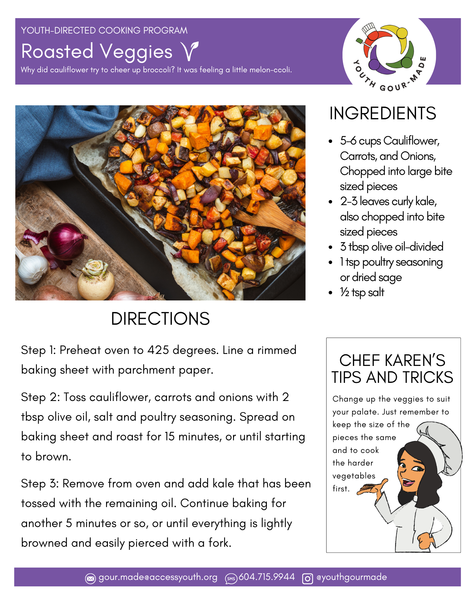 roasted veggies